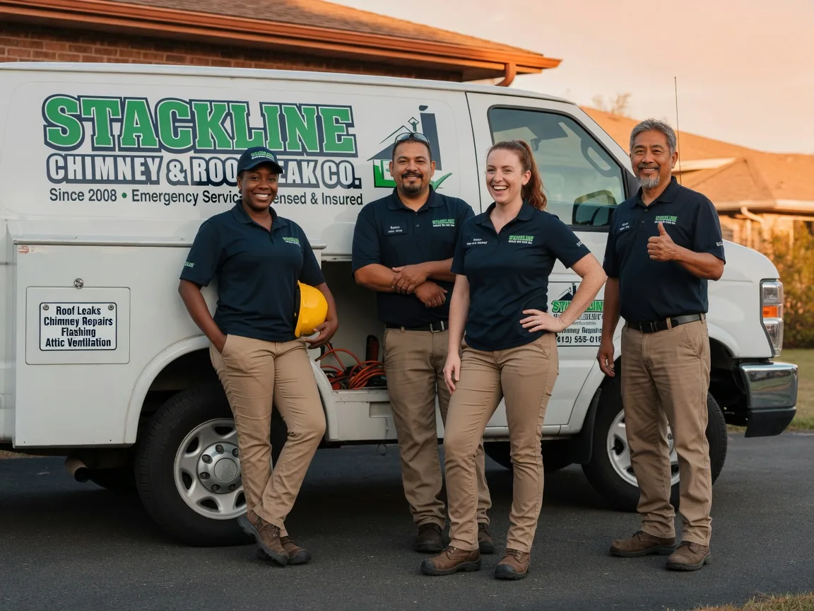 Chimney flashing repair company in Belhaven, NC
